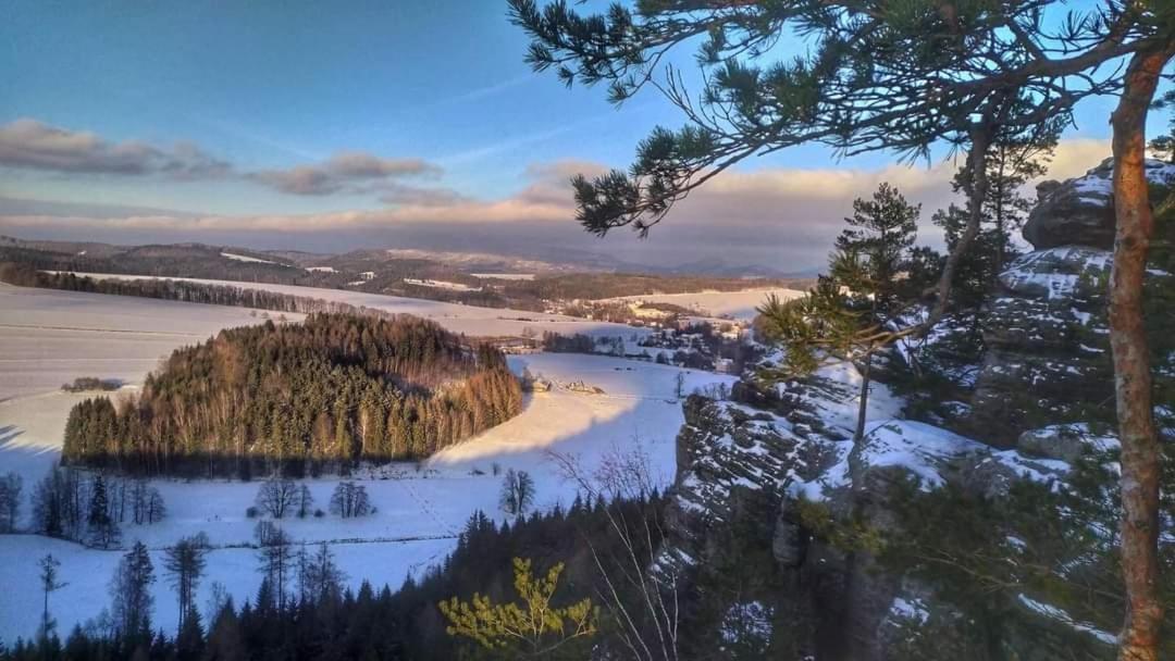 Teplice nad Metují Penzion Ctyrlistek מראה חיצוני תמונה