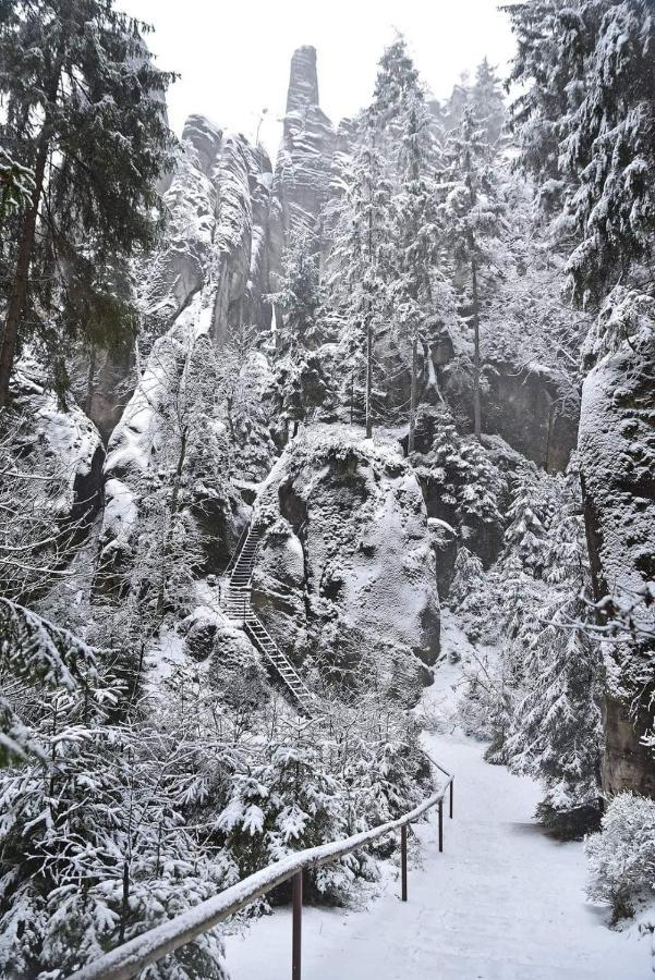 Teplice nad Metují Penzion Ctyrlistek מראה חיצוני תמונה